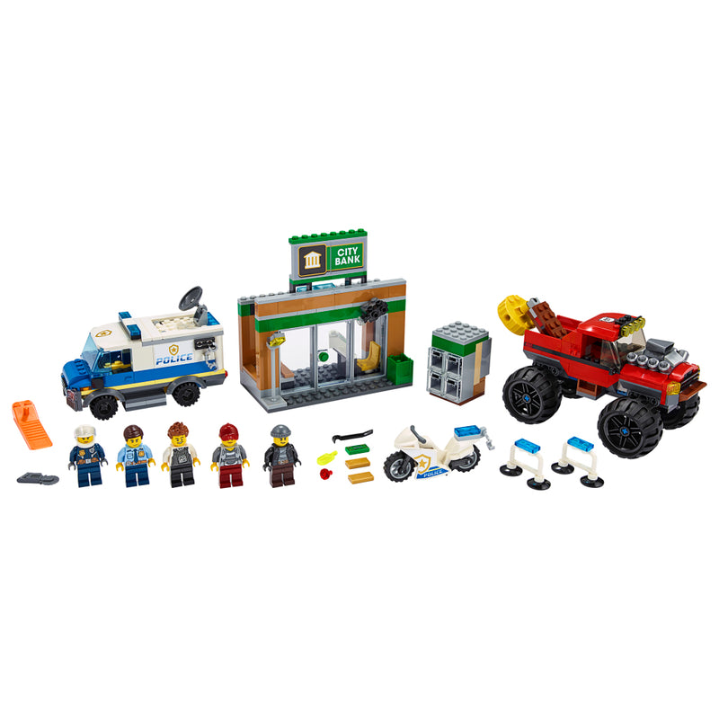 Lego City 60245 Politie Monstertruck-Achtervolging