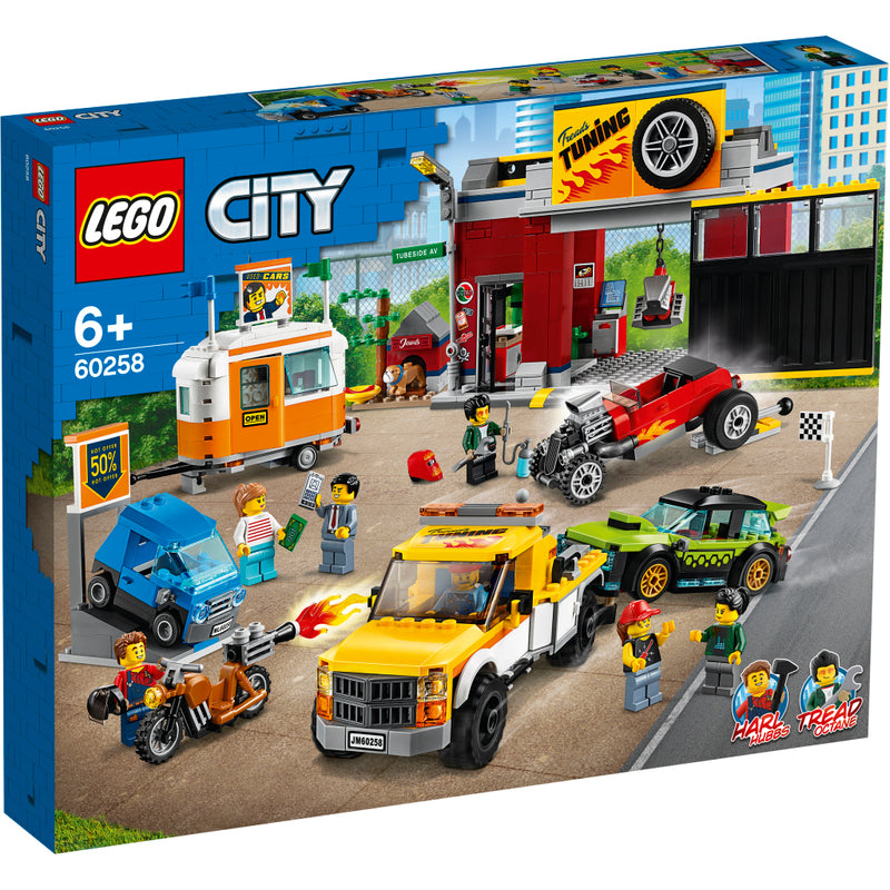 Lego City 60258 Tuning-Werkplaats