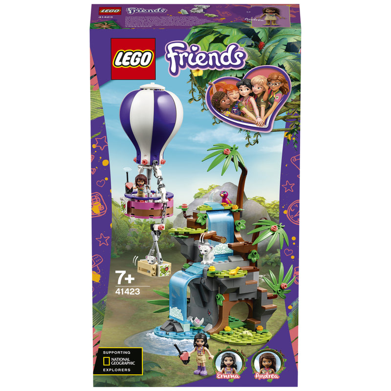 Lego Friends 41423 Luchtballon Jungle Witte Tijger Reddingsmissie