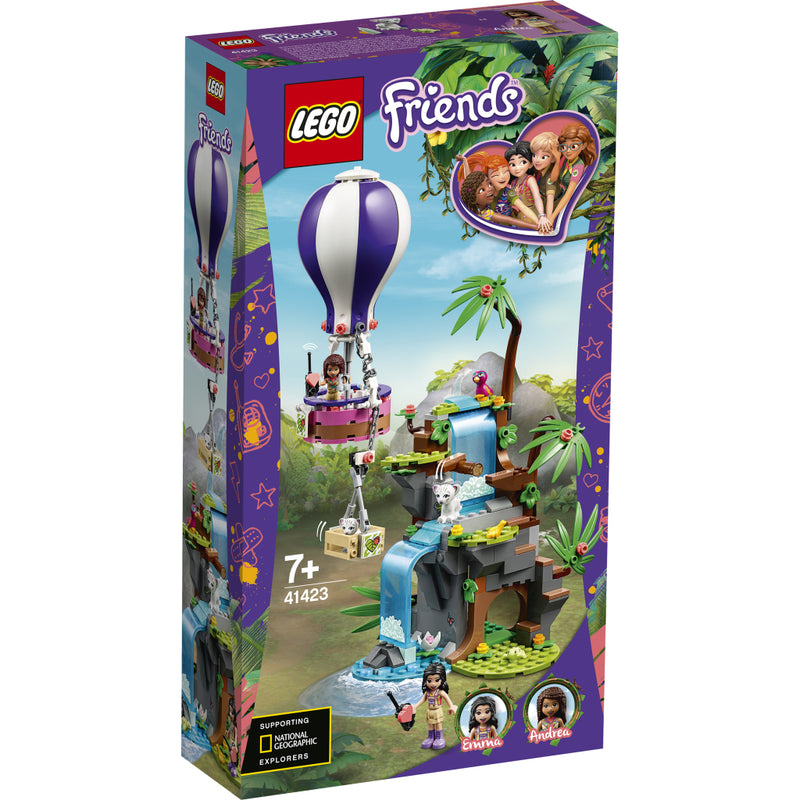 Lego Friends 41423 Luchtballon Jungle Witte Tijger Reddingsmissie