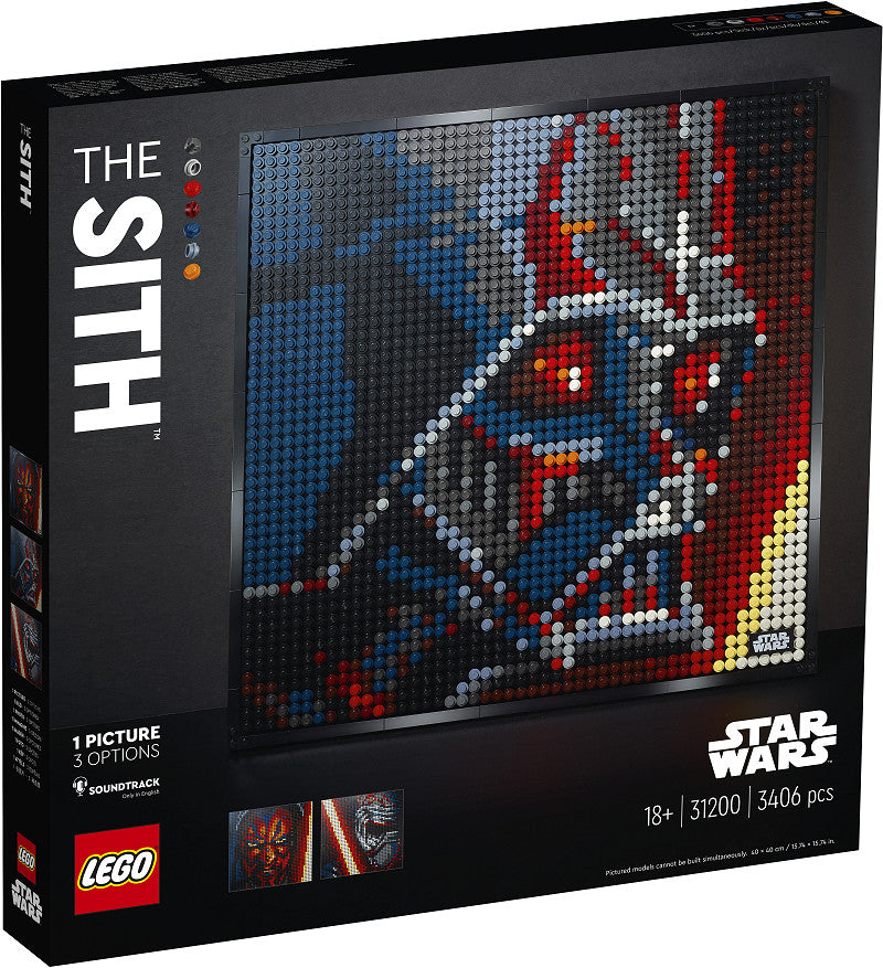Lego Wall Art 31200 Star Wars The Sith