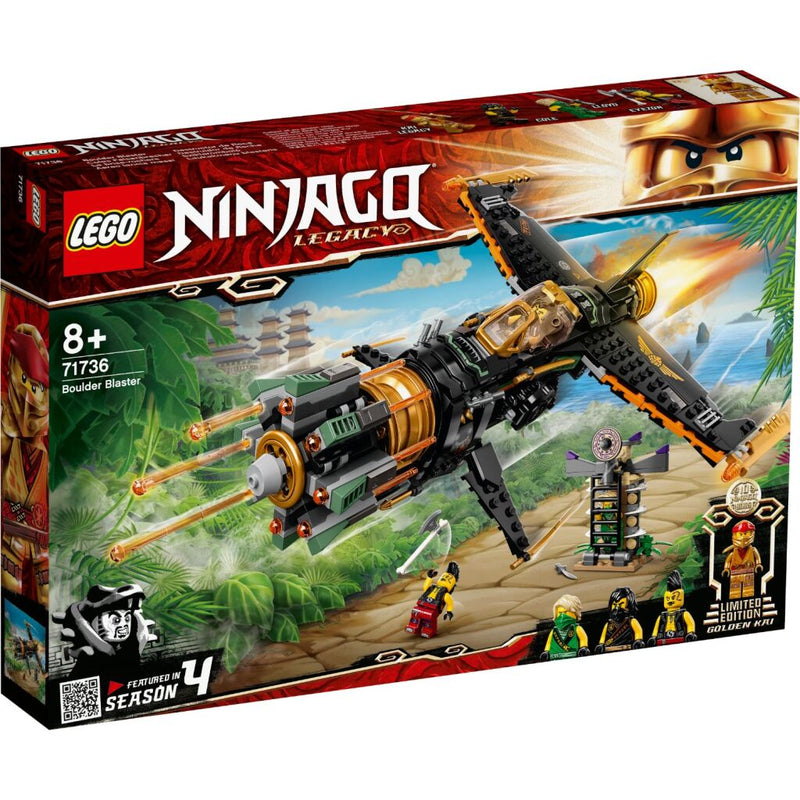 Lego Ninjago 71736 Rotsblok Blaster Vliegtuig
