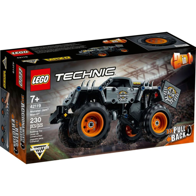 Lego Technic 42119 2in1 Monster Jam Max-D