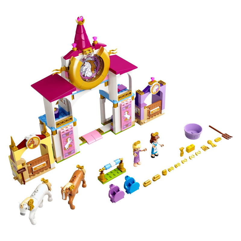 LEGO Disney Belle en Rapunzel AND apos;s koninklijke paardenstal