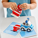 Lego Duplo 10957 Brandweerhelikopter en Politiewagen