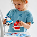 Lego Duplo 10957 Brandweerhelikopter en Politiewagen