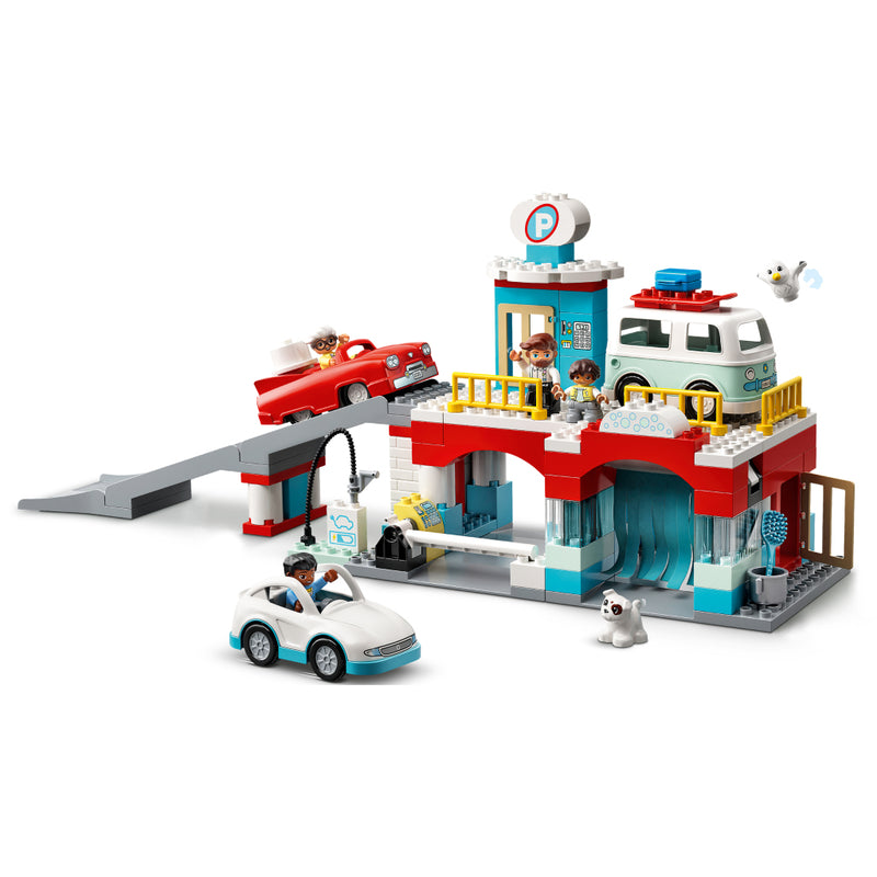DUPLO Stad Parkeergarage en wasstraat
