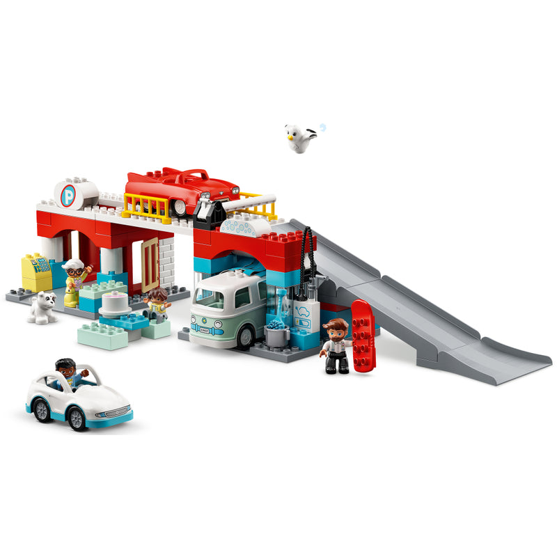 DUPLO Stad Parkeergarage en wasstraat