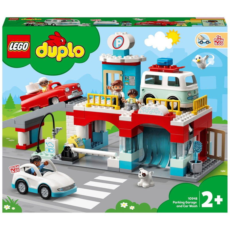 DUPLO Stad Parkeergarage en wasstraat