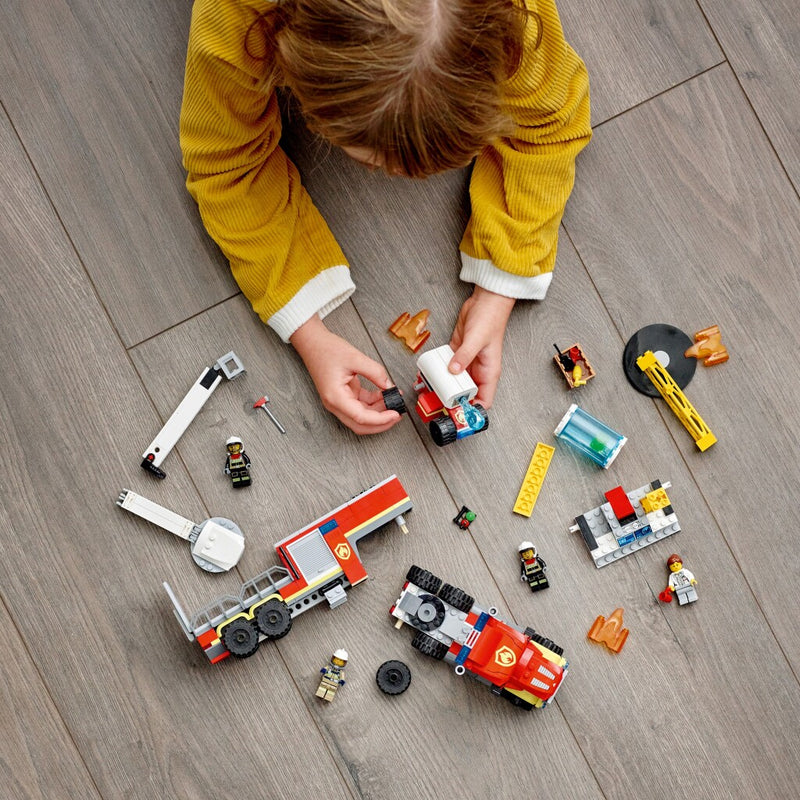 Lego City 60282 Brandweerladderwagen