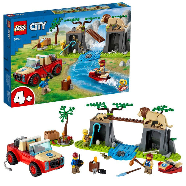 LEGO City Wildlife Wildlife Recsue off-roader