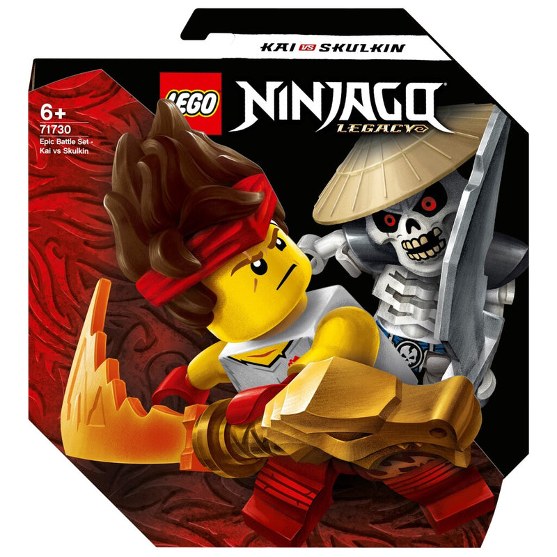 Lego Ninjago 71730 Epic Battle Set Kai vs Skulkin