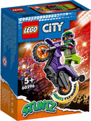 Lego City 60296 Stuntz Wheelie Stuntmotor