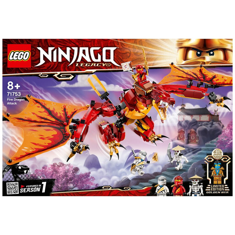 Lego Ninjago 71753 Vuurdraak Aanval