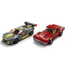 Lego Speed Champions 76903 Chevrolet Corvette C8.R racewagen en 1968 Chevrolet Corvette
