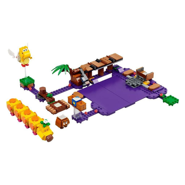 Lego Super Mario 71383 Uitbreidingsset Wiggler in het Cassismoeras