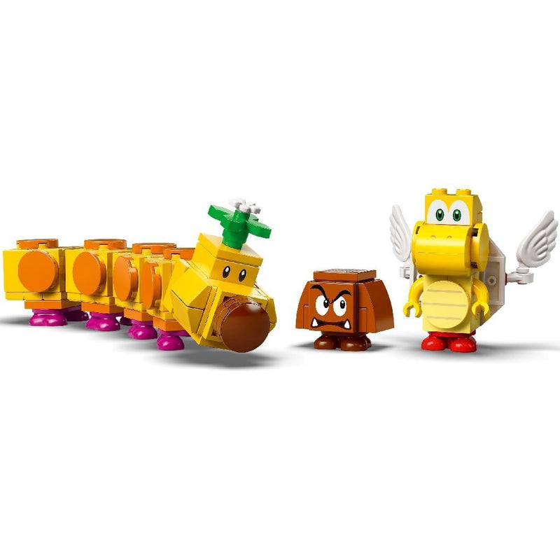 Lego Super Mario 71383 Uitbreidingsset Wiggler in het Cassismoeras