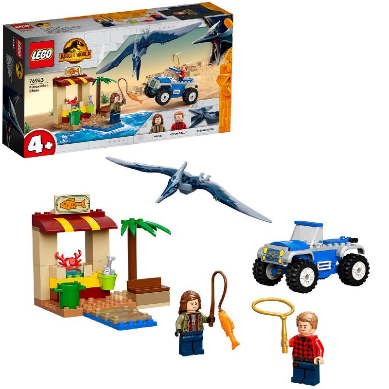 LEGO Jurrasic World Movie Achtervolging