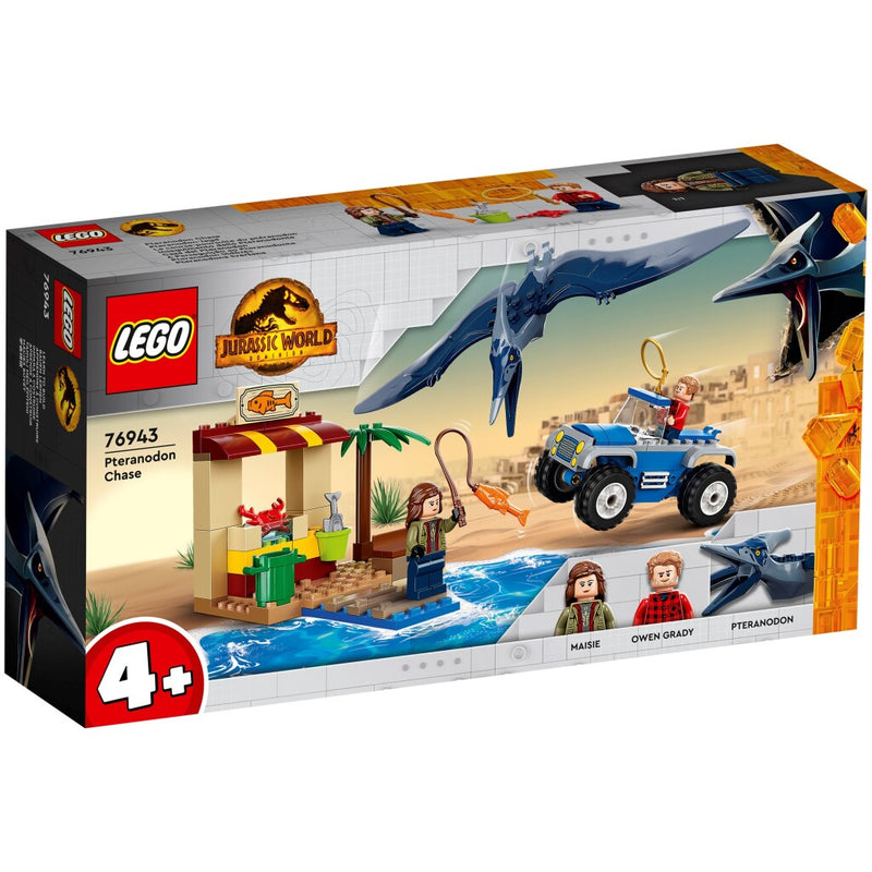 LEGO Jurrasic World Movie Achtervolging