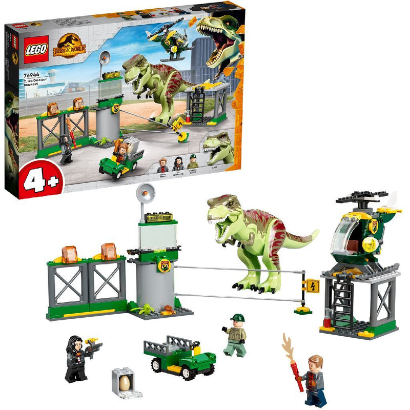 LEGO Jurassic 76944 T-Rex Dinosaurus Ontsnapping