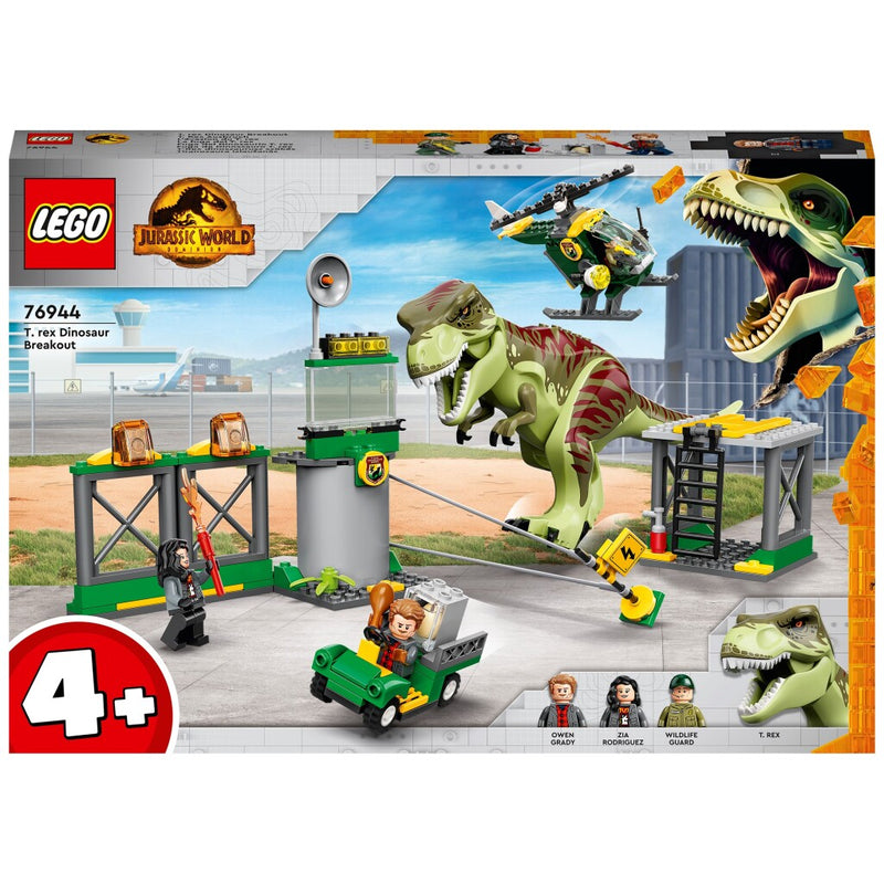 LEGO Jurassic 76944 T-Rex Dinosaurus Ontsnapping