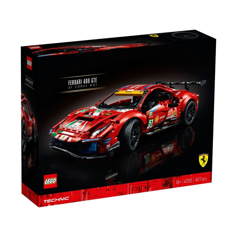 Lego Technic 42125 Ferrari 488 GTE