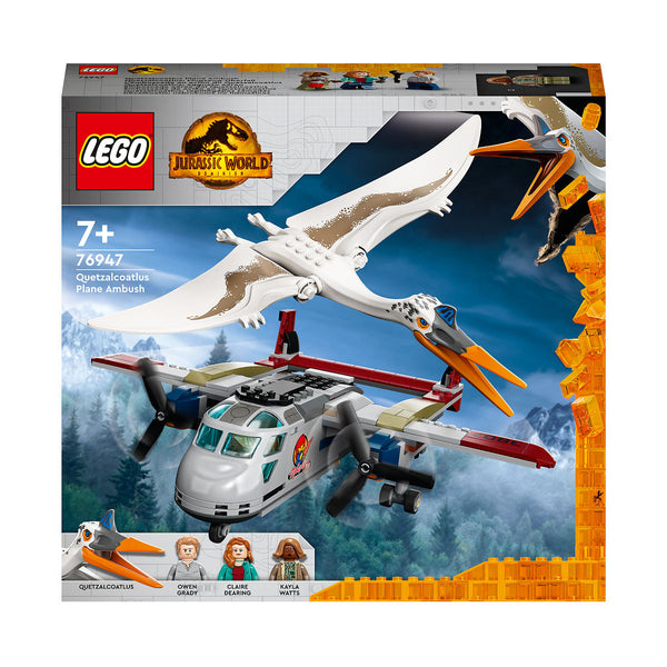 LEGO Jurrasic World Quetzalcoatlus Vliegtuig Hinderlaag