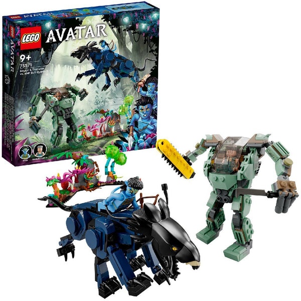 LEGO Avatar Neytiri en Thanator vs. AMP Suit Quaritch