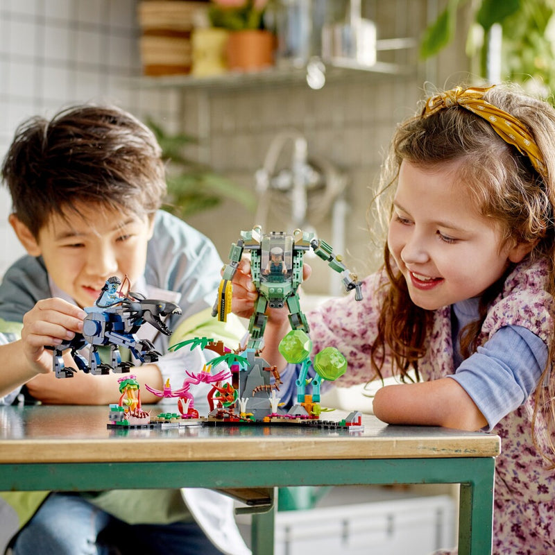 LEGO Avatar Neytiri en Thanator vs. AMP Suit Quaritch