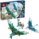 LEGO Avatar Jake en Neytiri’s eerste vlucht op de Banshee