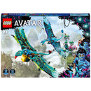 LEGO Avatar Jake en Neytiri’s eerste vlucht op de Banshee