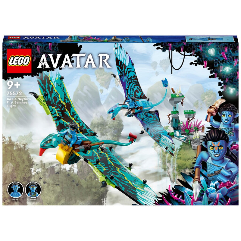 LEGO Avatar Jake en Neytiri’s eerste vlucht op de Banshee