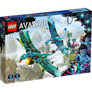 LEGO Avatar Jake en Neytiri’s eerste vlucht op de Banshee