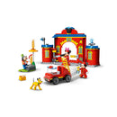 LEGO Disney Mickey en Friends brandweerkazerne en auto