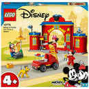 LEGO Disney Mickey en Friends brandweerkazerne en auto