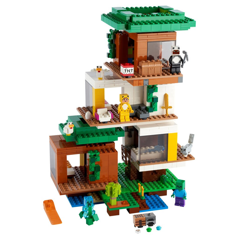 Lego Minecraft 21174 De Moderne Boomhut