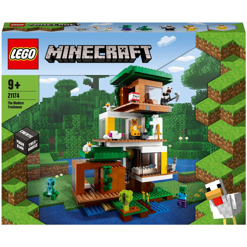 Lego Minecraft 21174 De Moderne Boomhut