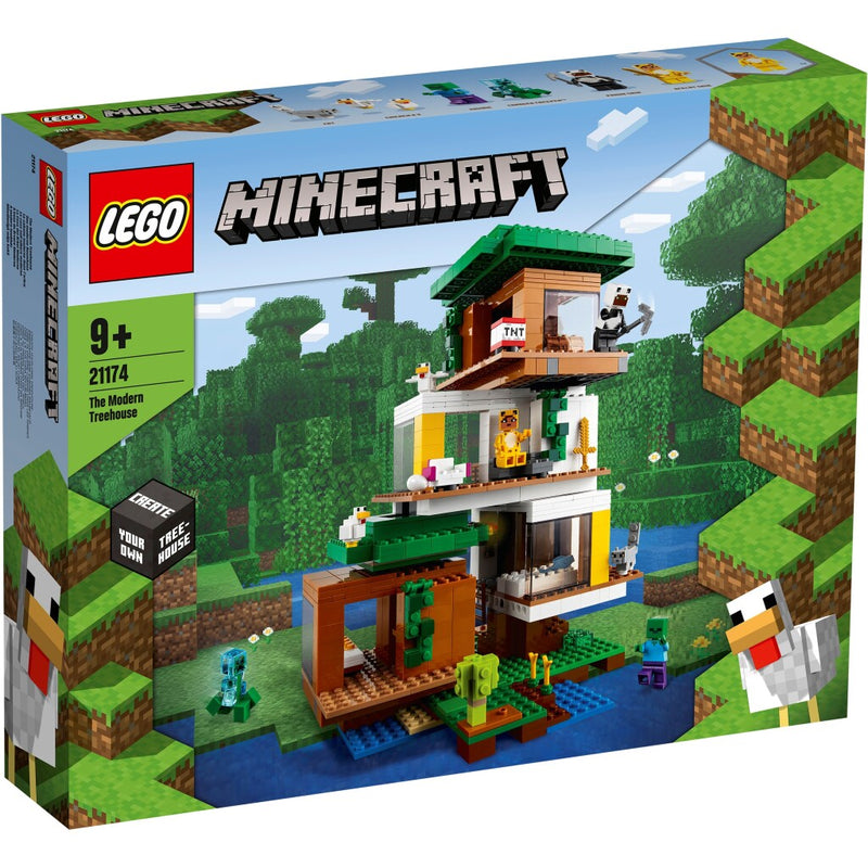Lego Minecraft 21174 De Moderne Boomhut