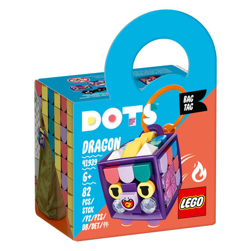 LEGO Dots Tassenhanger draak