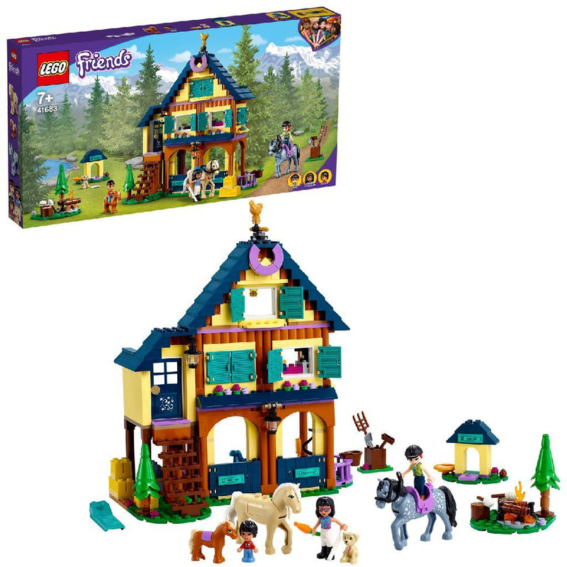 LEGO Friends Paardrijdbasis in het bos