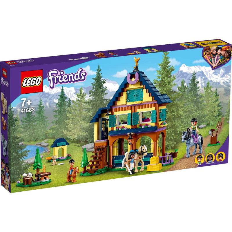 LEGO Friends Paardrijdbasis in het bos