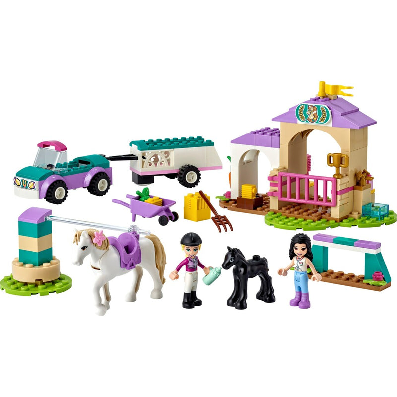 Lego Friends 41441 Paardentraining en Aanhanger Set