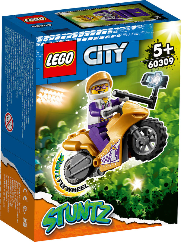 Lego City 60309 Stuntz Selfie Stuntmotor