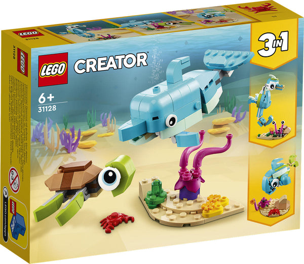 Lego Creator 31128 3in1 Dolfijn en Schildpad