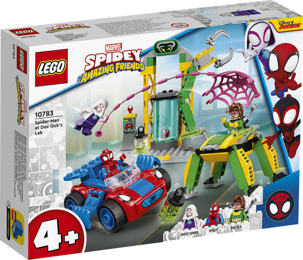 Lego Spidey Amazing Friends 10783 Spiderman at Doc Ocks Lab