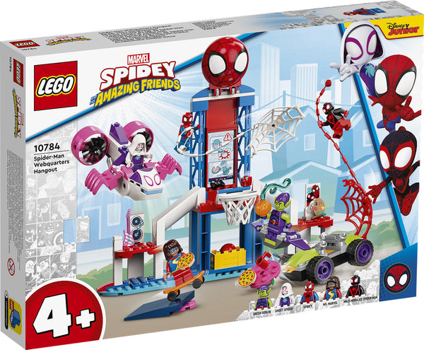 Lego Spidey Amazing Friends 10784 Spiderman Webquarters Hangout