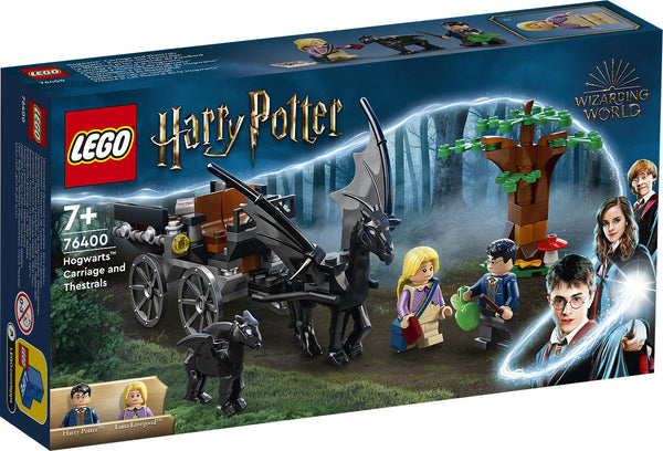 LEGO Harry Potter Zweinstein Rijtuig en Thestralissen