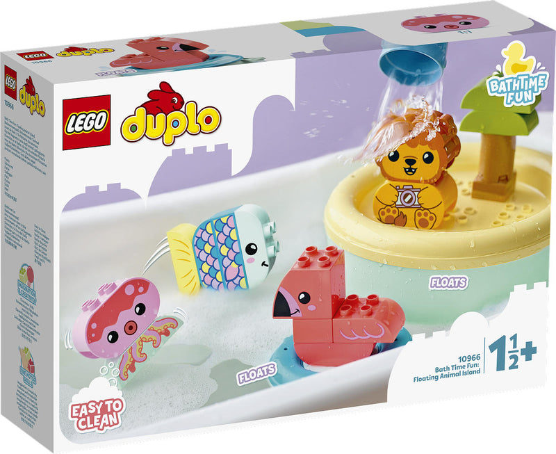 LEGO DUPLO 10966 Pret in bad: Drijvend Diereneiland