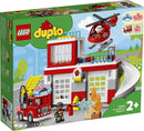 Lego Duplo 10970 Brandweerkazerne en Helikoper + Licht en Geluid