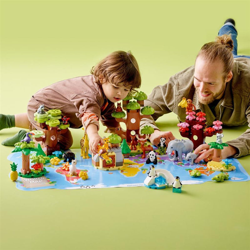 Lego Duplo 10975 Wilde Dieren van de Wereld + Geluid